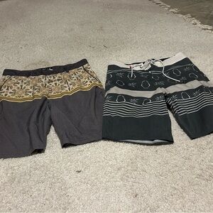 Quicksilver and squalo board short bundle